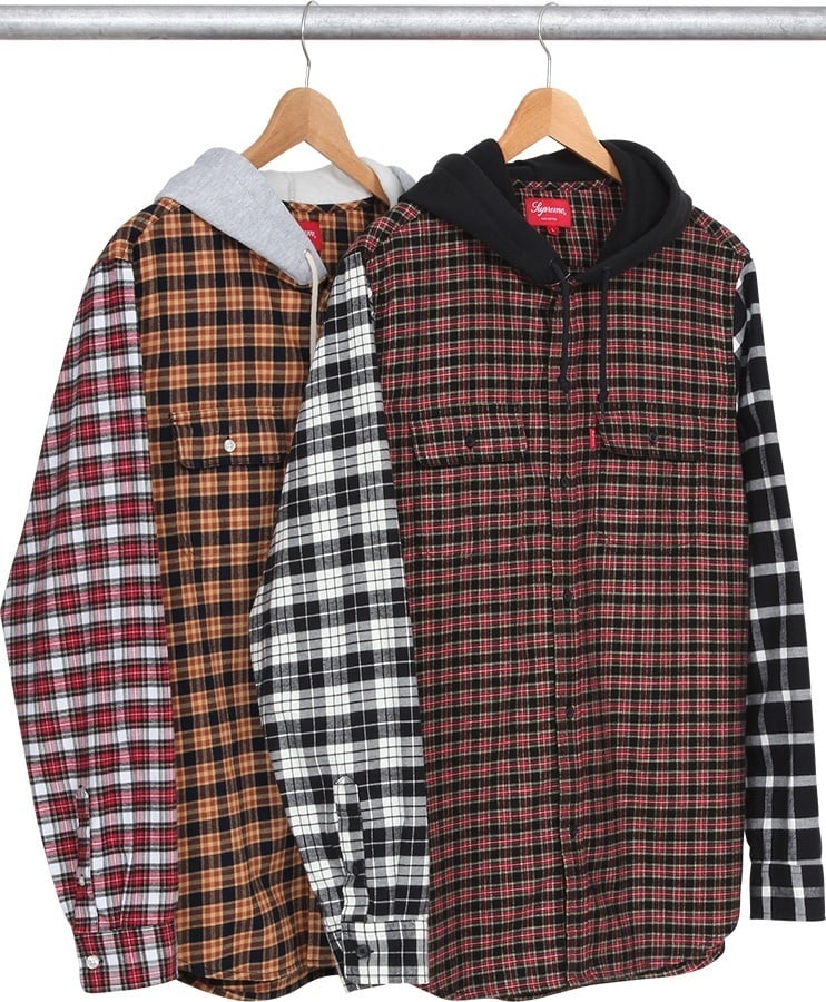 Hooded Flannel Shirt